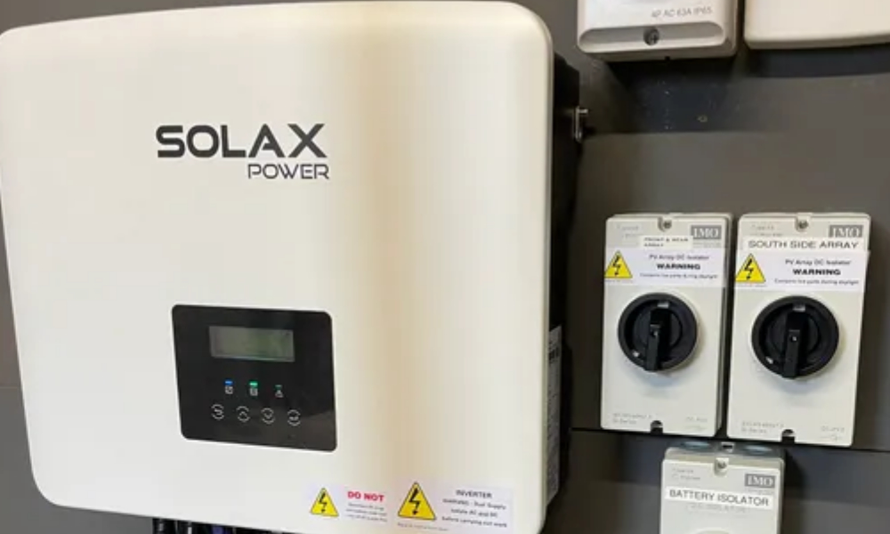 Solax Power PV Installation by Alltech Solar in Glasgow</a>